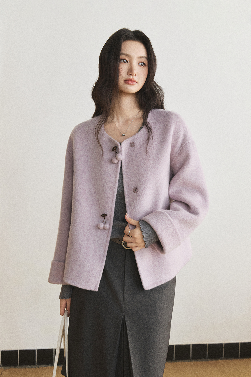 Woolen Coat for Women MISHOW