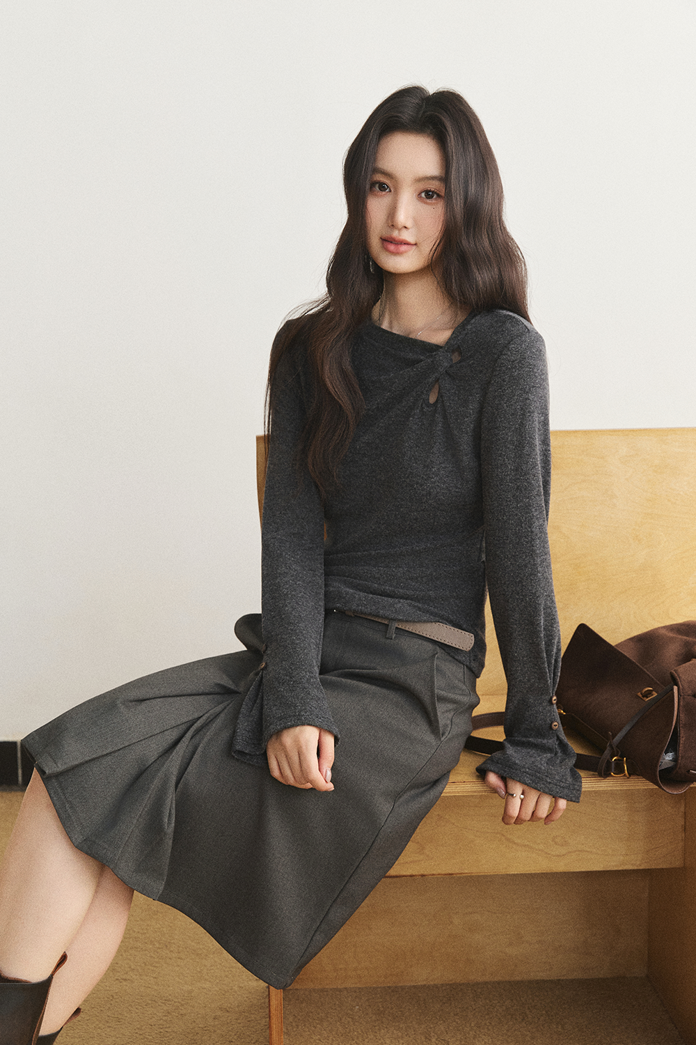 Long Sleeve T-shirt for Women MISHOW