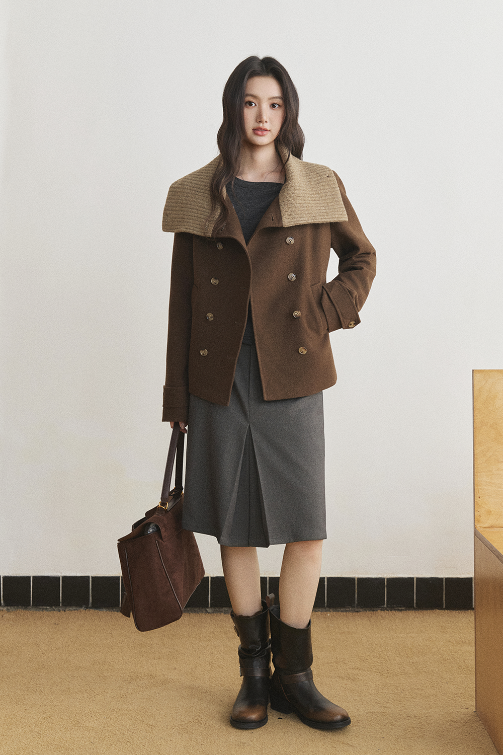 Midi Skirt for Women MISHOW
