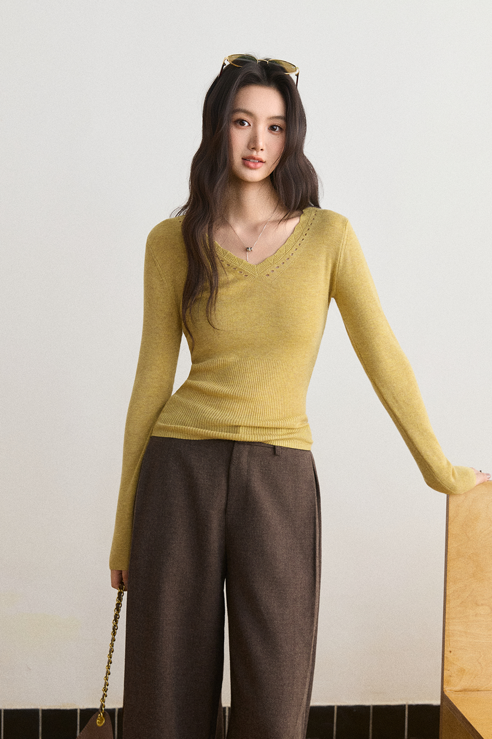 Long Sleeve T-shirt for Women MISHOW