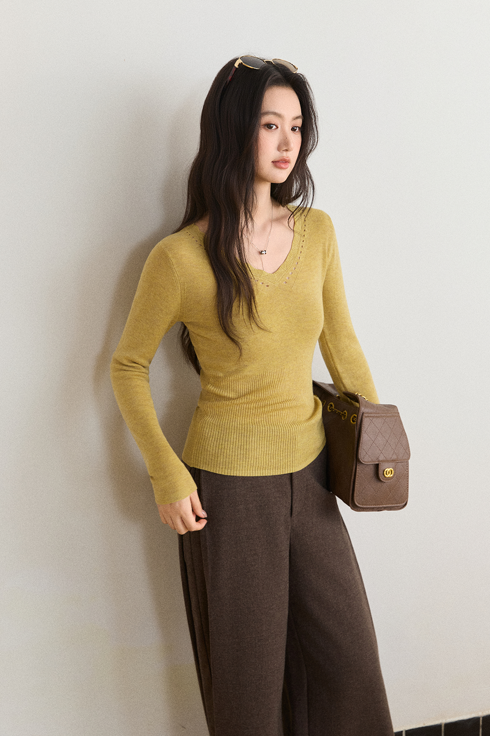 Long Sleeve T-shirt for Women MISHOW