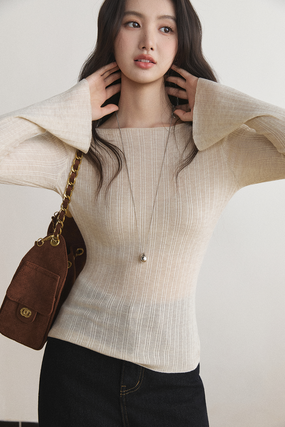 Knit Shirt for Women MISHOW