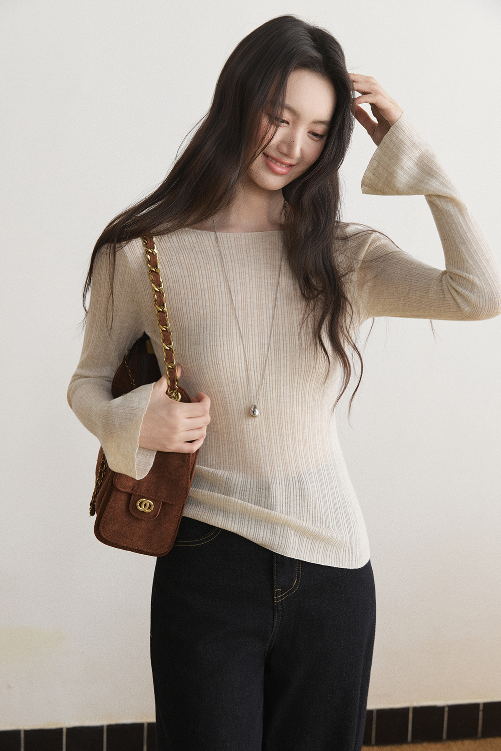 Knit Shirt for Women MISHOW
