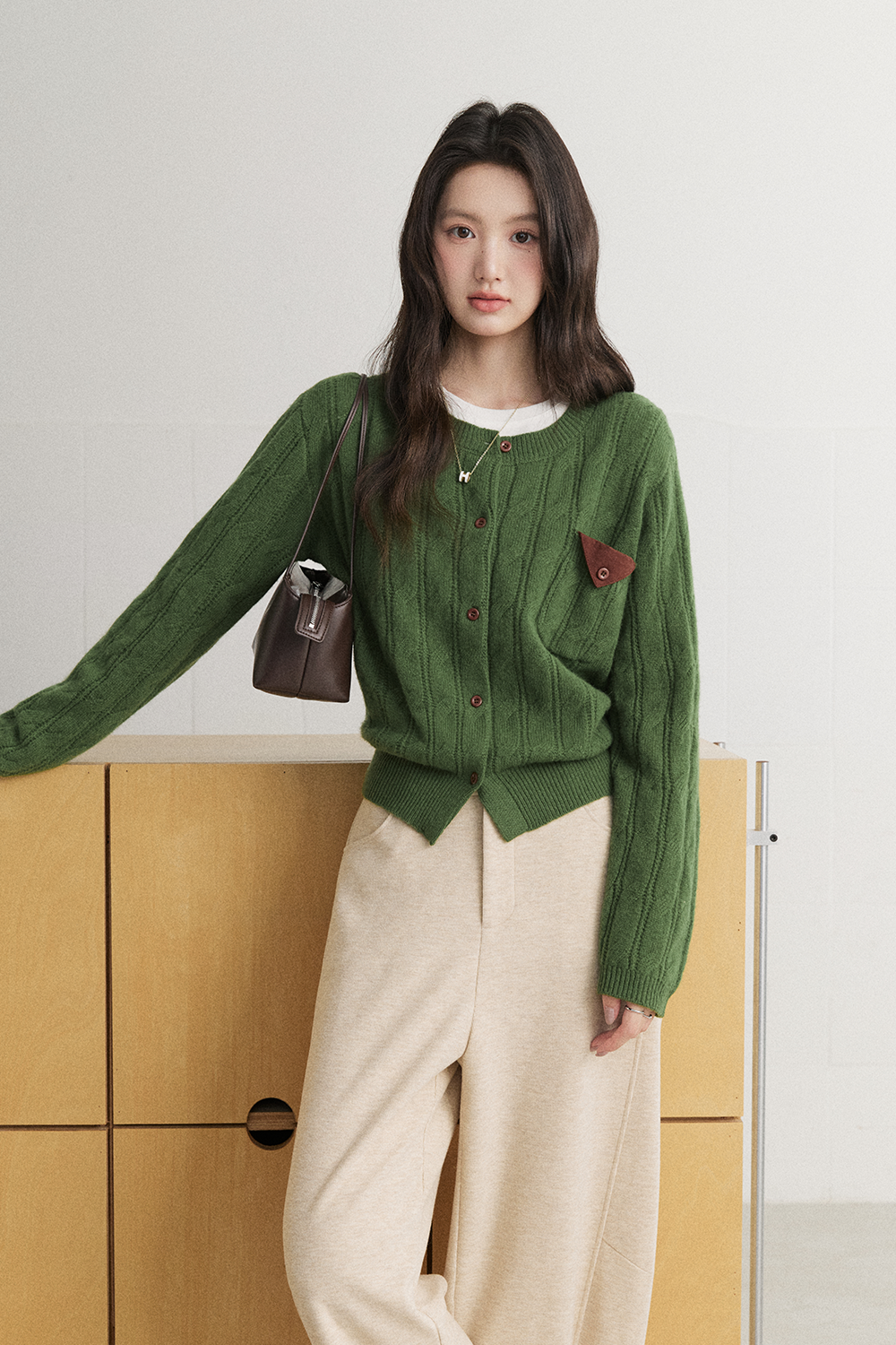 Knit Cardigan for Women MISHOW