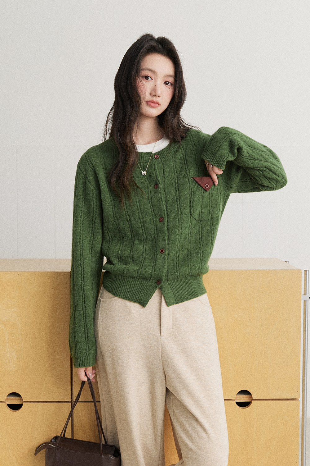 Knit Cardigan for Women MISHOW