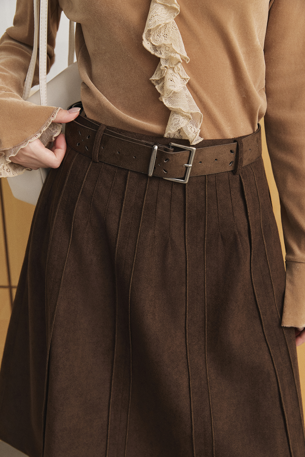 Midi Skirt for Women MISHOW