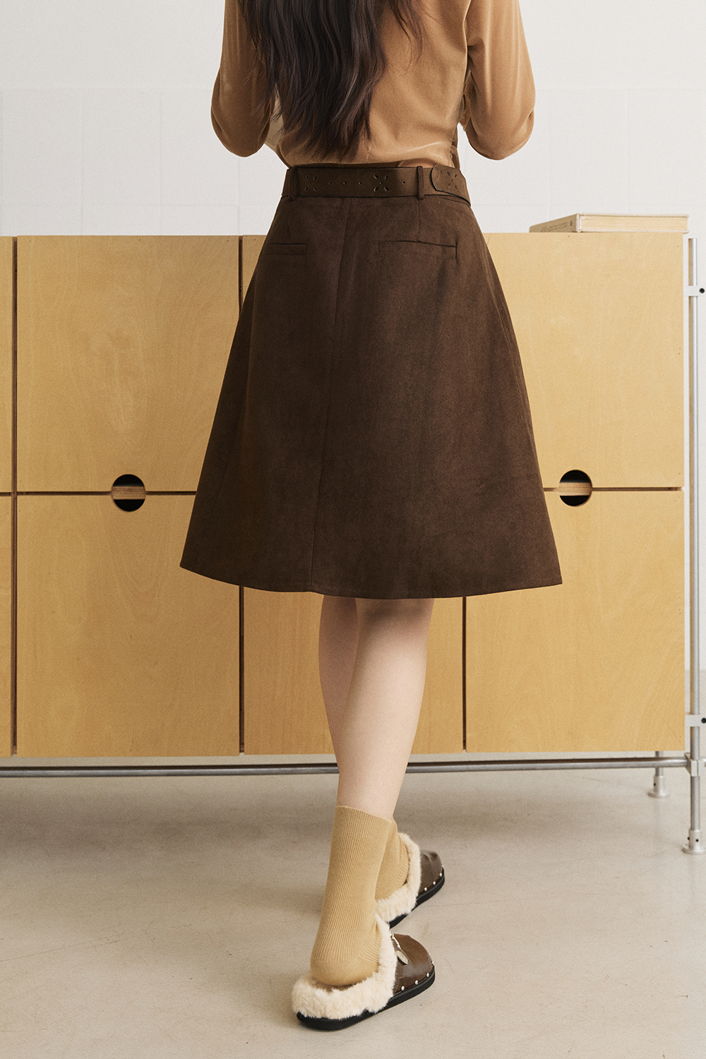 Midi Skirt for Women MISHOW