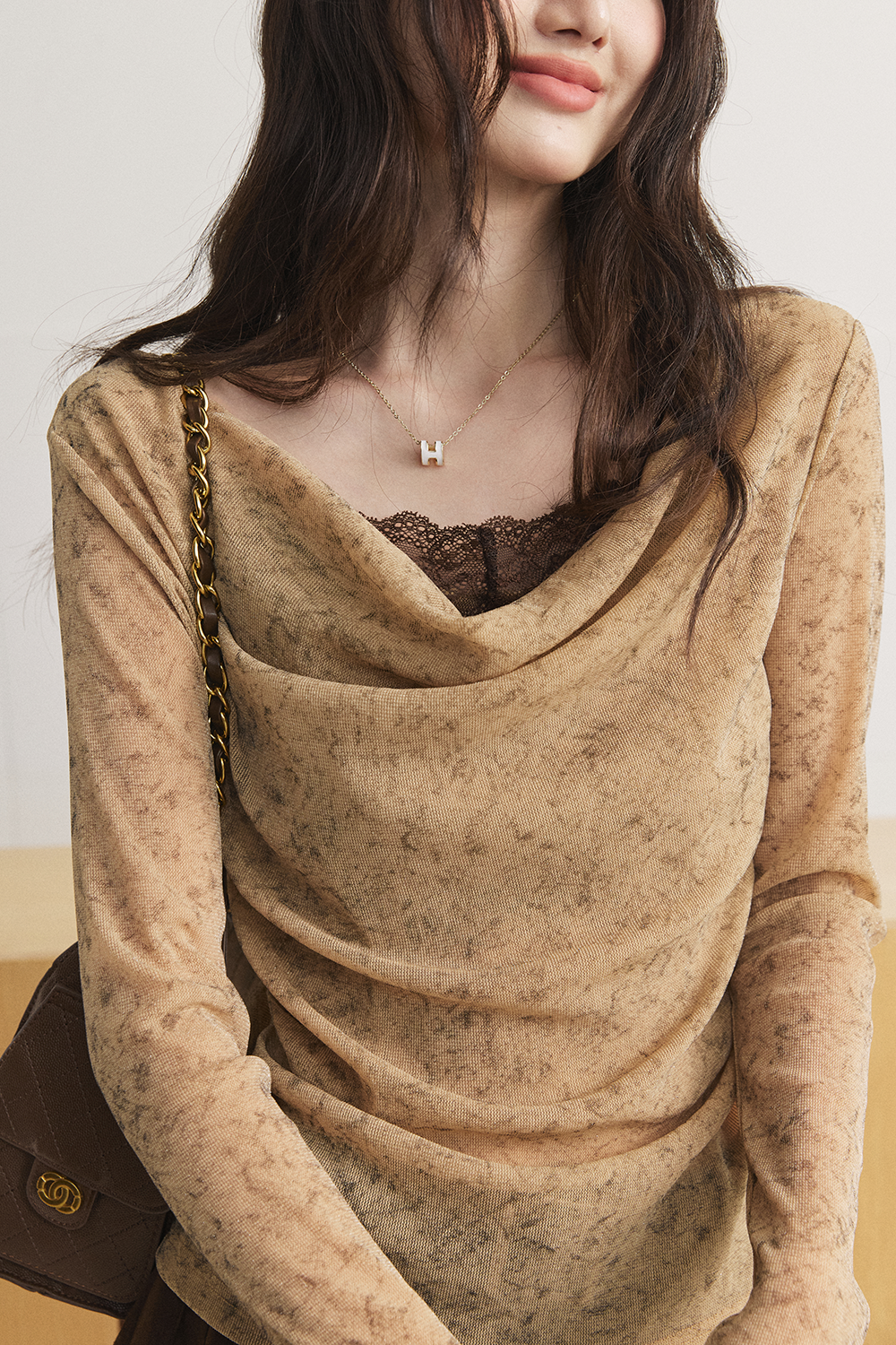 Long Sleeve T-shirt for Women MISHOW