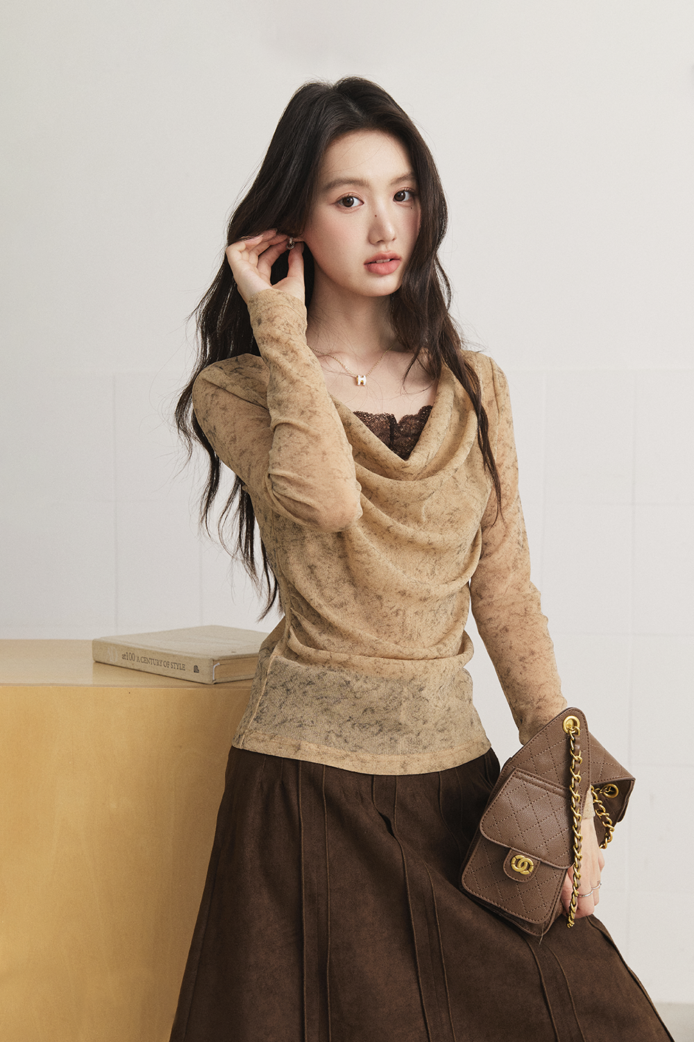 Long Sleeve T-shirt for Women MISHOW