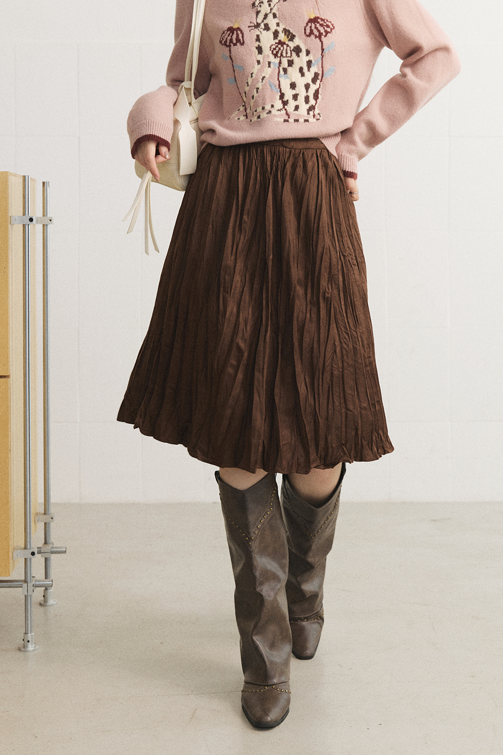 Midi Skirt for Women MISHOW