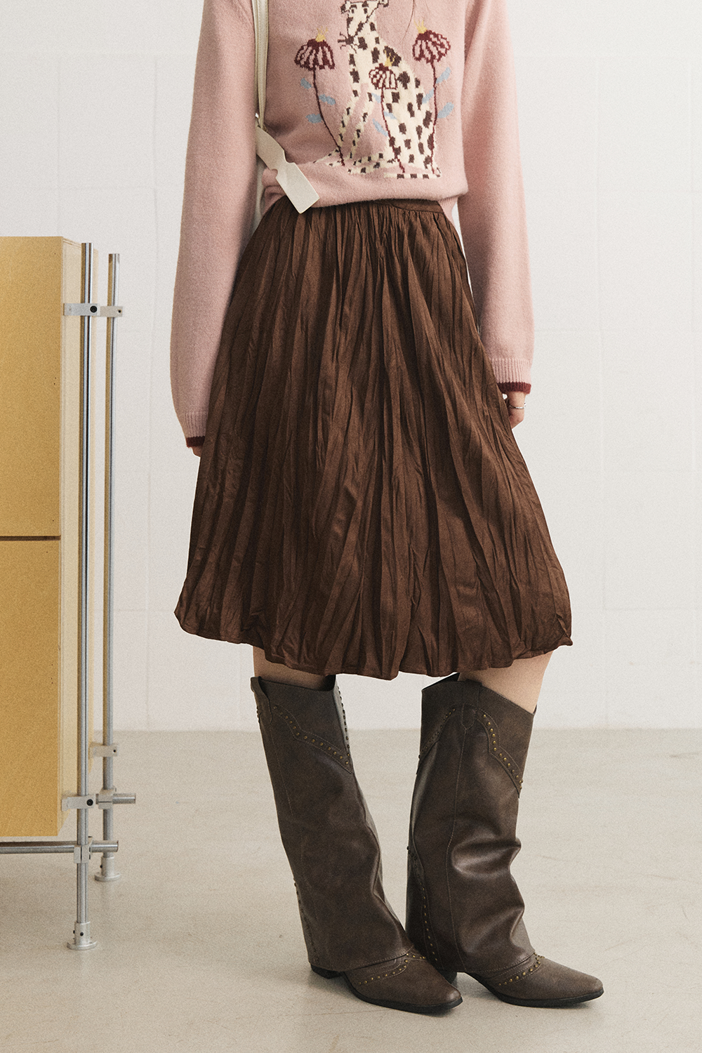 Midi Skirt for Women MISHOW
