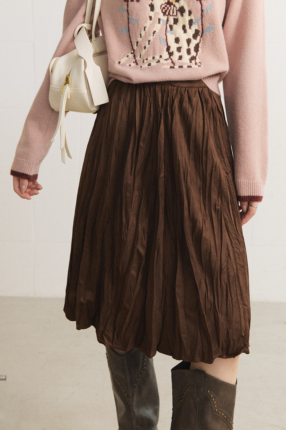 Midi Skirt for Women MISHOW