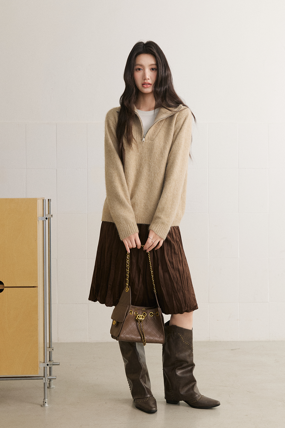 Knit Shirt for Women MISHOW