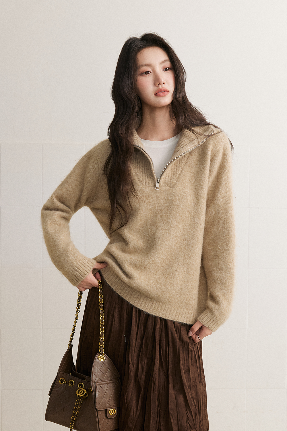 Knit Shirt for Women MISHOW