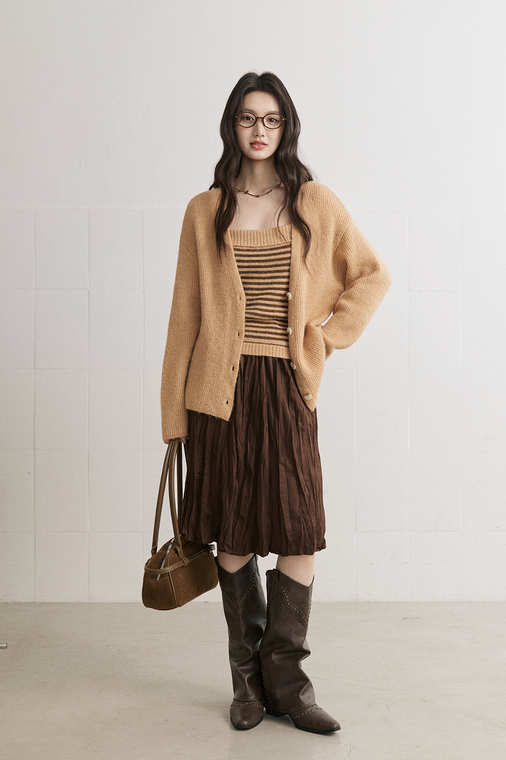 Cardigan + Camisole for Women MISHOW