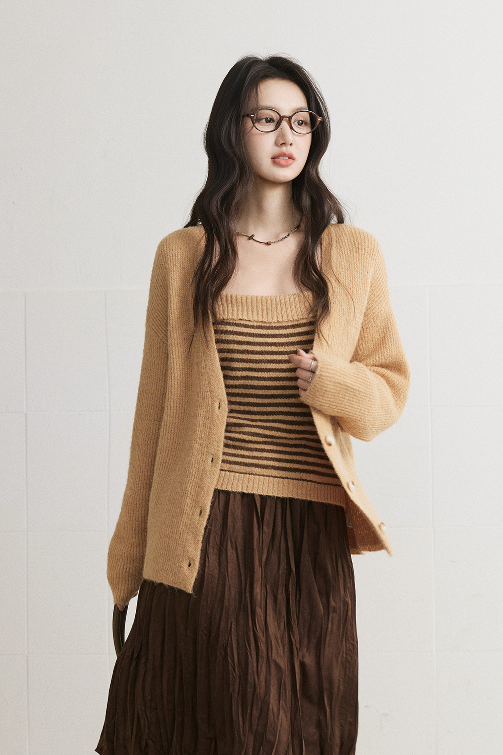 Cardigan + Camisole for Women MISHOW
