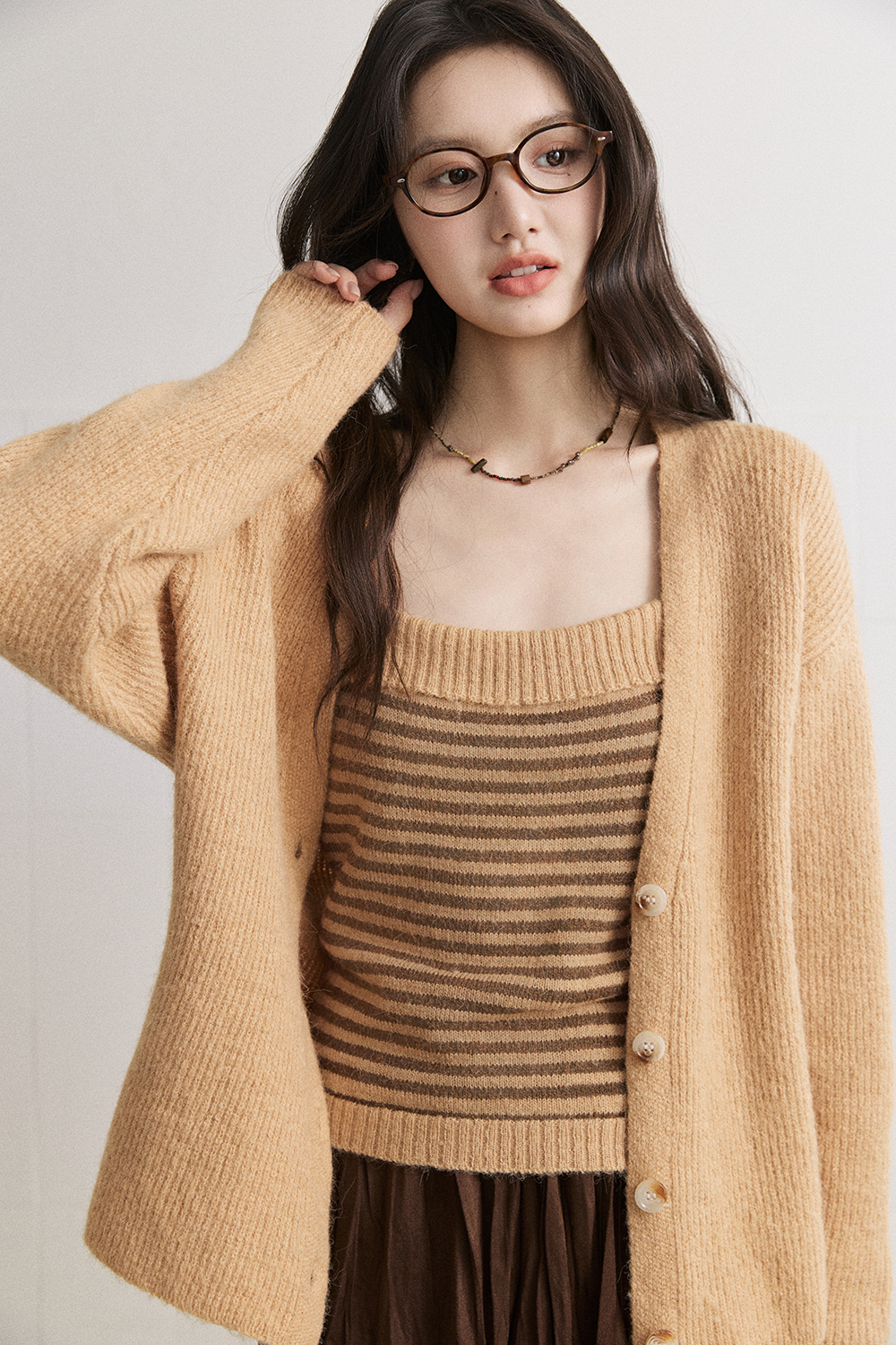 Cardigan + Camisole for Women MISHOW