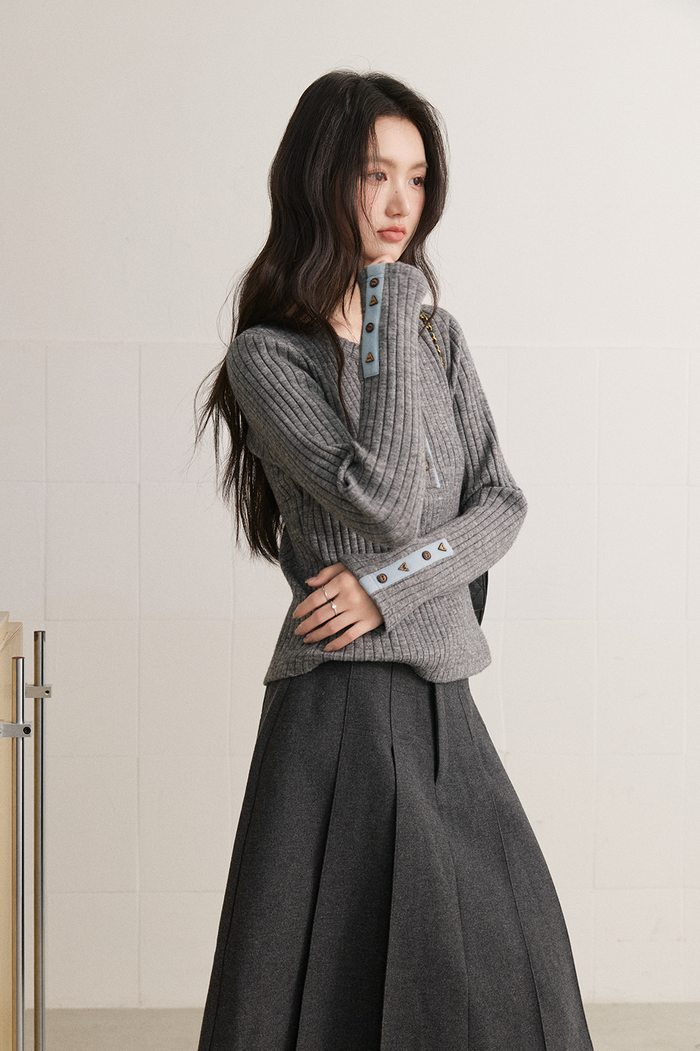 Knit Shirt for Women MISHOW