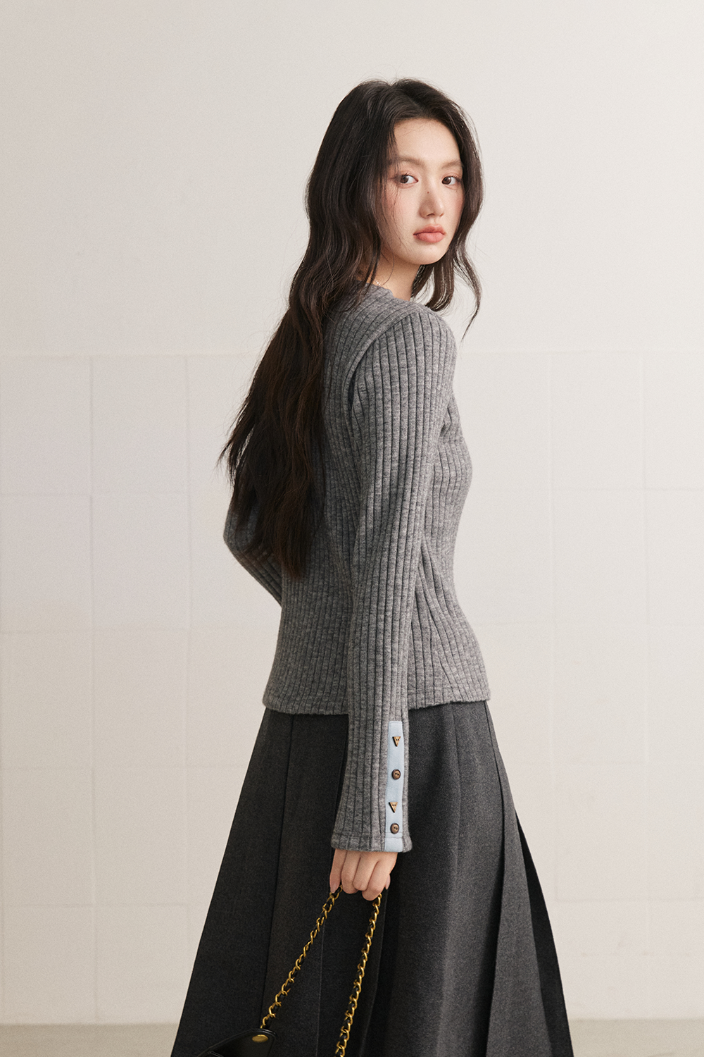 Knit Shirt for Women MISHOW