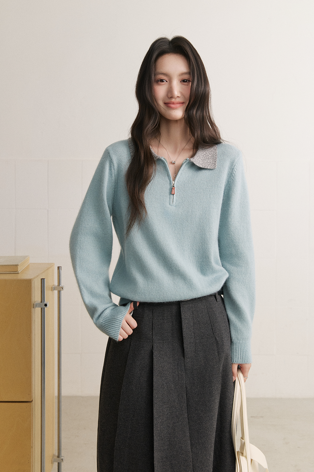 Knit Shirt for Women MISHOW