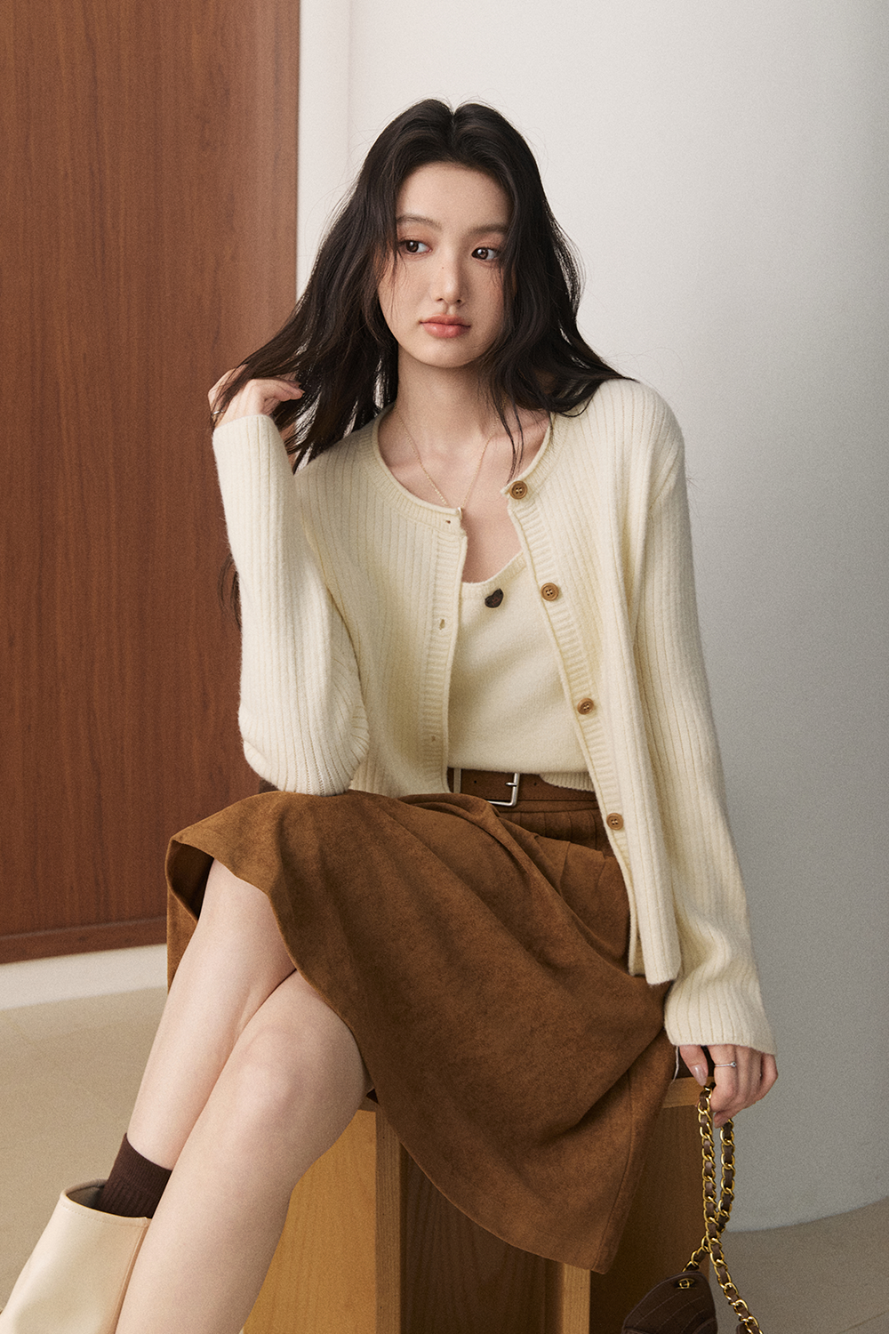Cardigan + Camisole for Women MISHOW