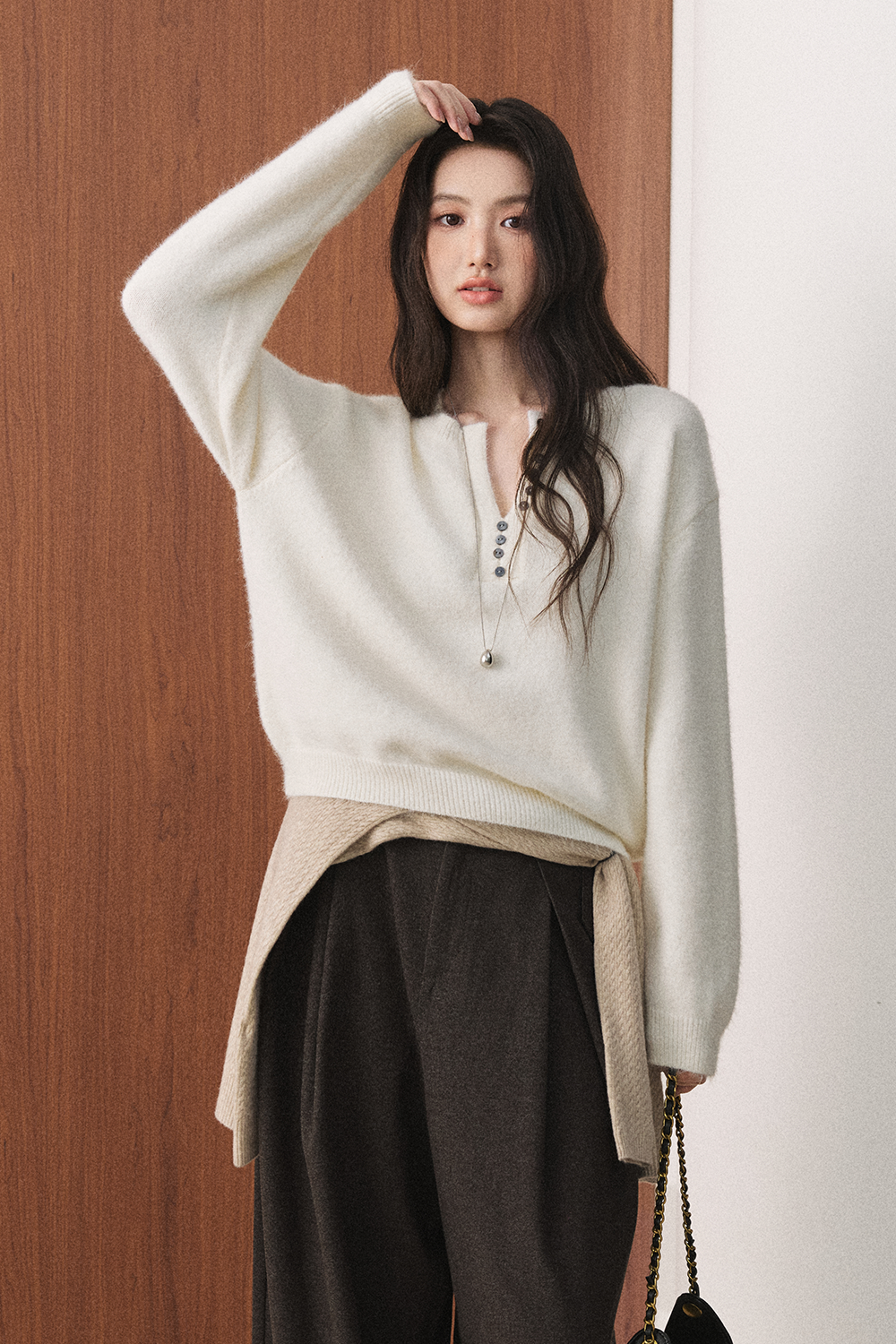 Knit Shirt for Women MISHOW