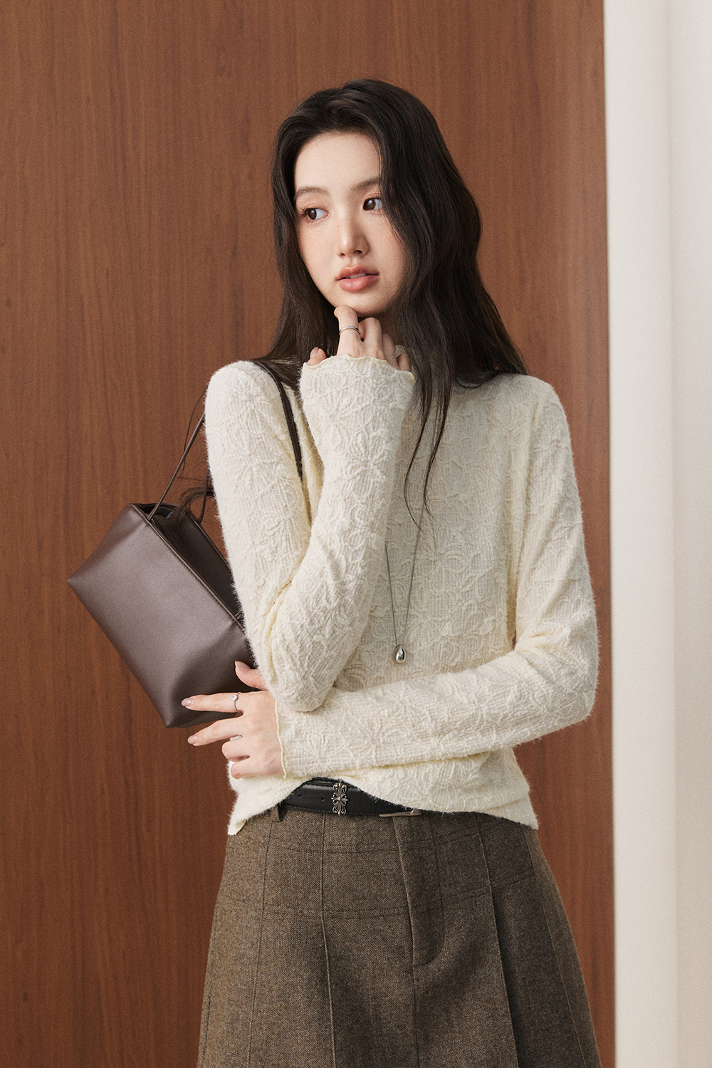 Knit Shirt for Women MISHOW