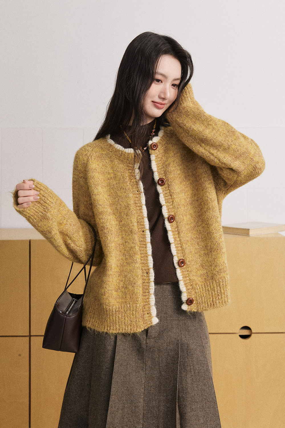 Knit Shirt for Women MISHOW