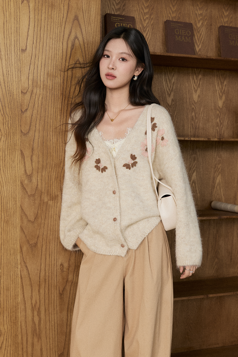 Knit Cardigan for Women MISHOW
