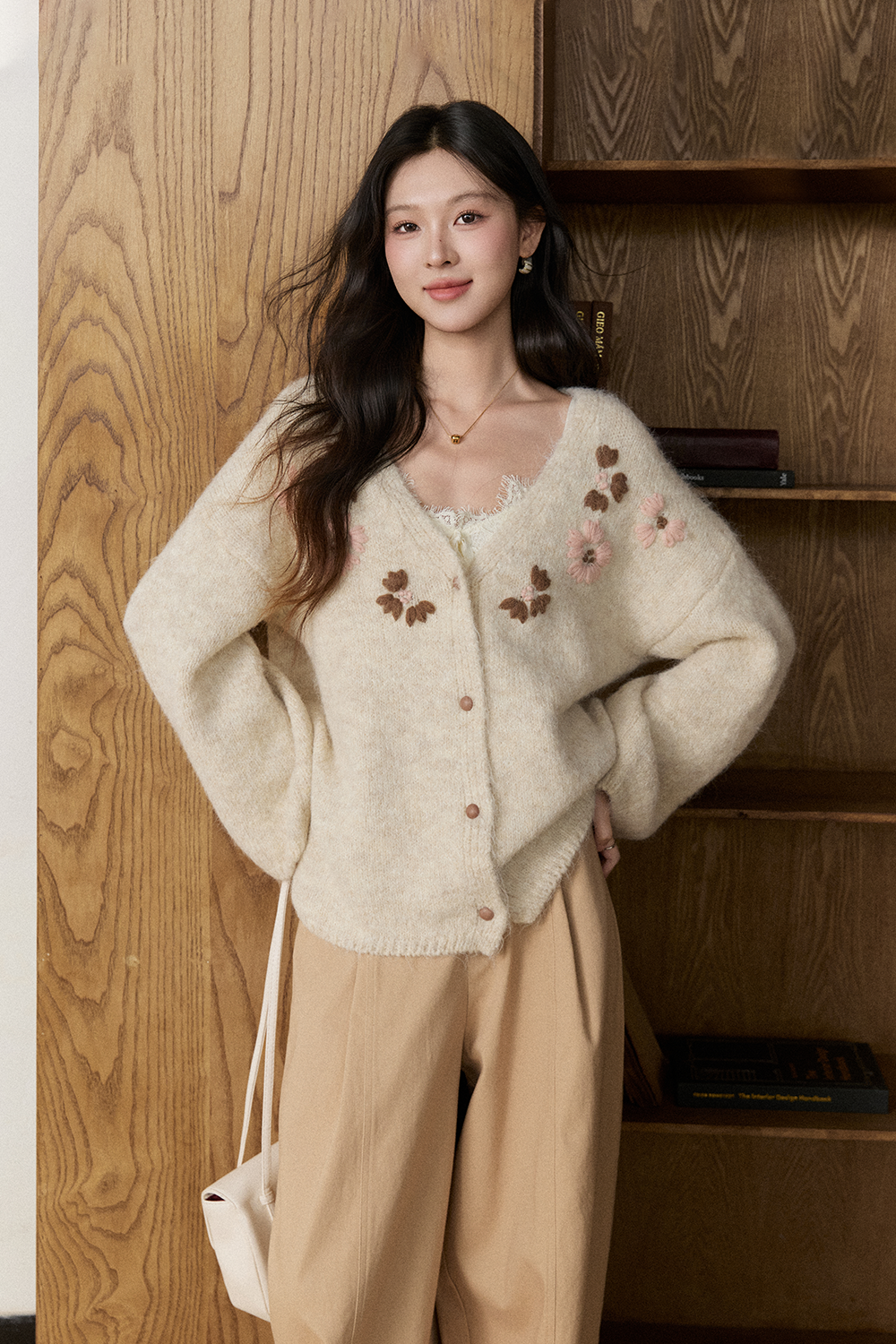 Knit Cardigan for Women MISHOW