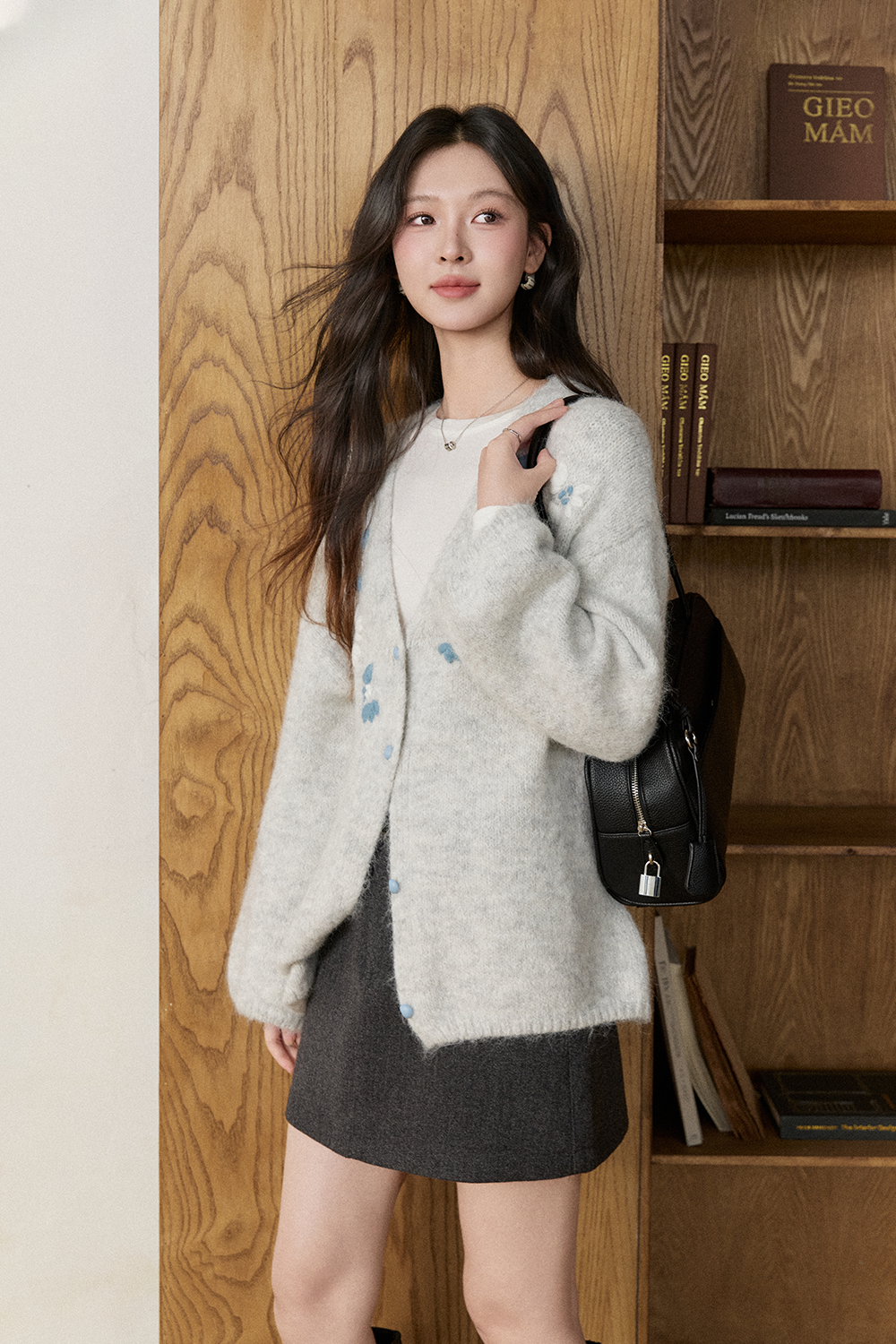 Knit Cardigan for Women MISHOW