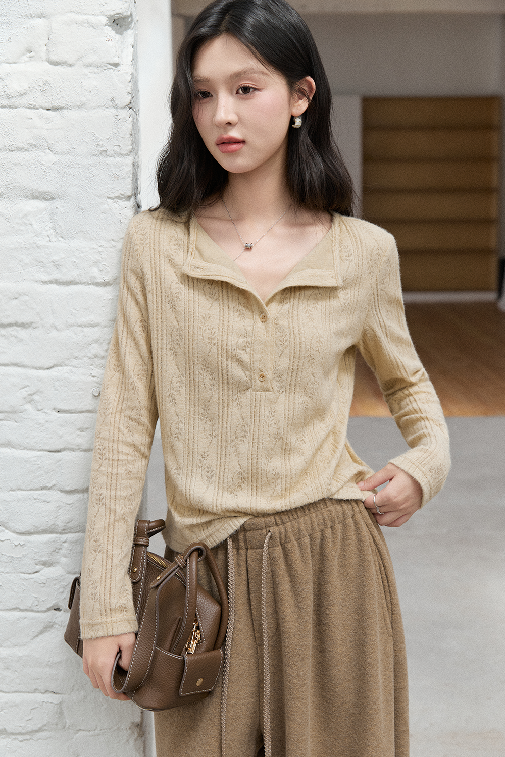 Long Sleeve T-shirt for Women MISHOW