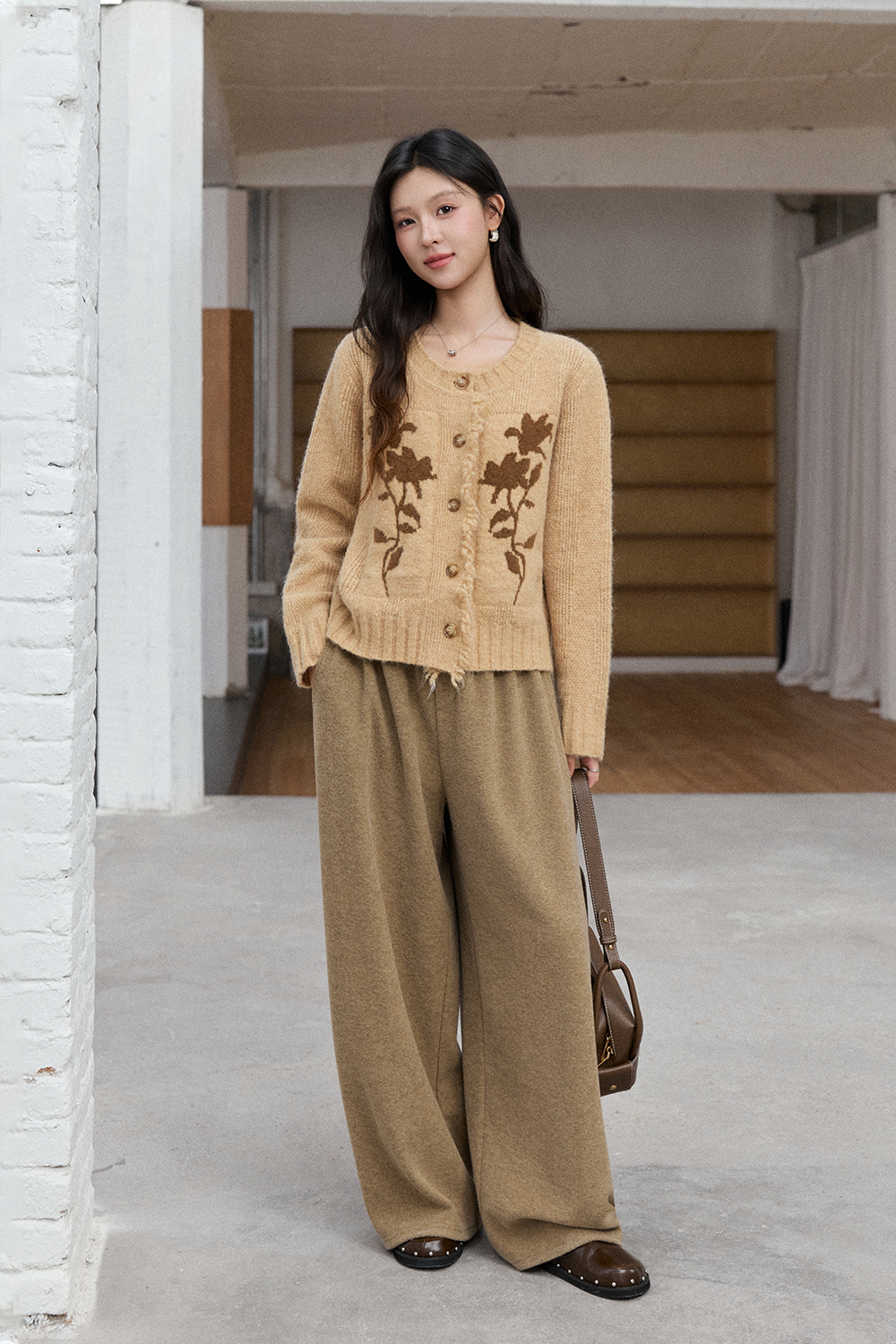 Knit Cardigan for Women MISHOW