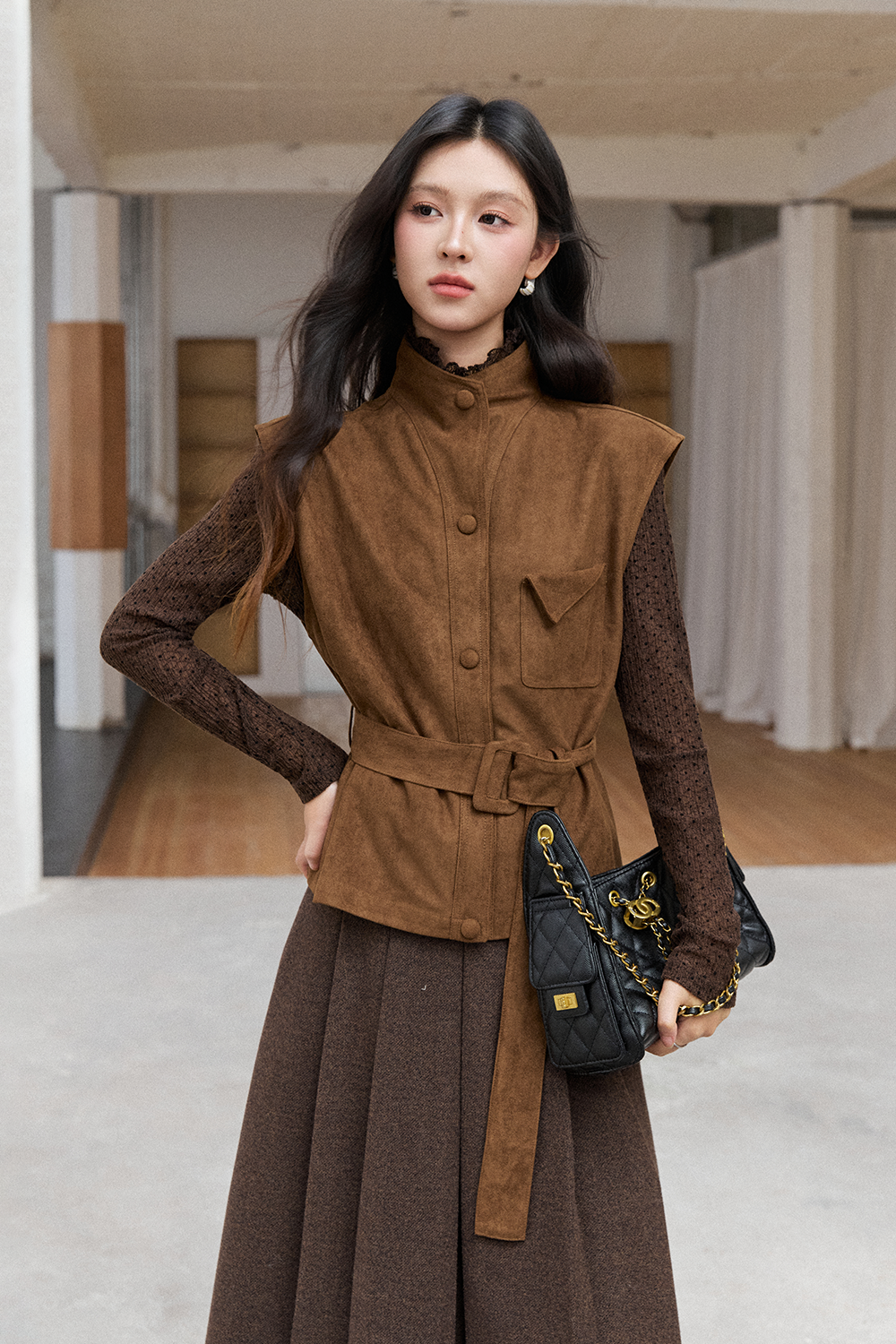 Vest+Belt for Women MISHOW