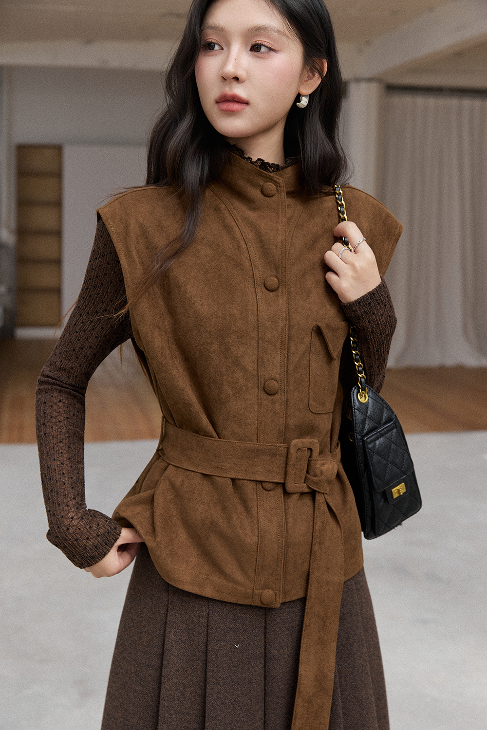 Vest+Belt for Women MISHOW