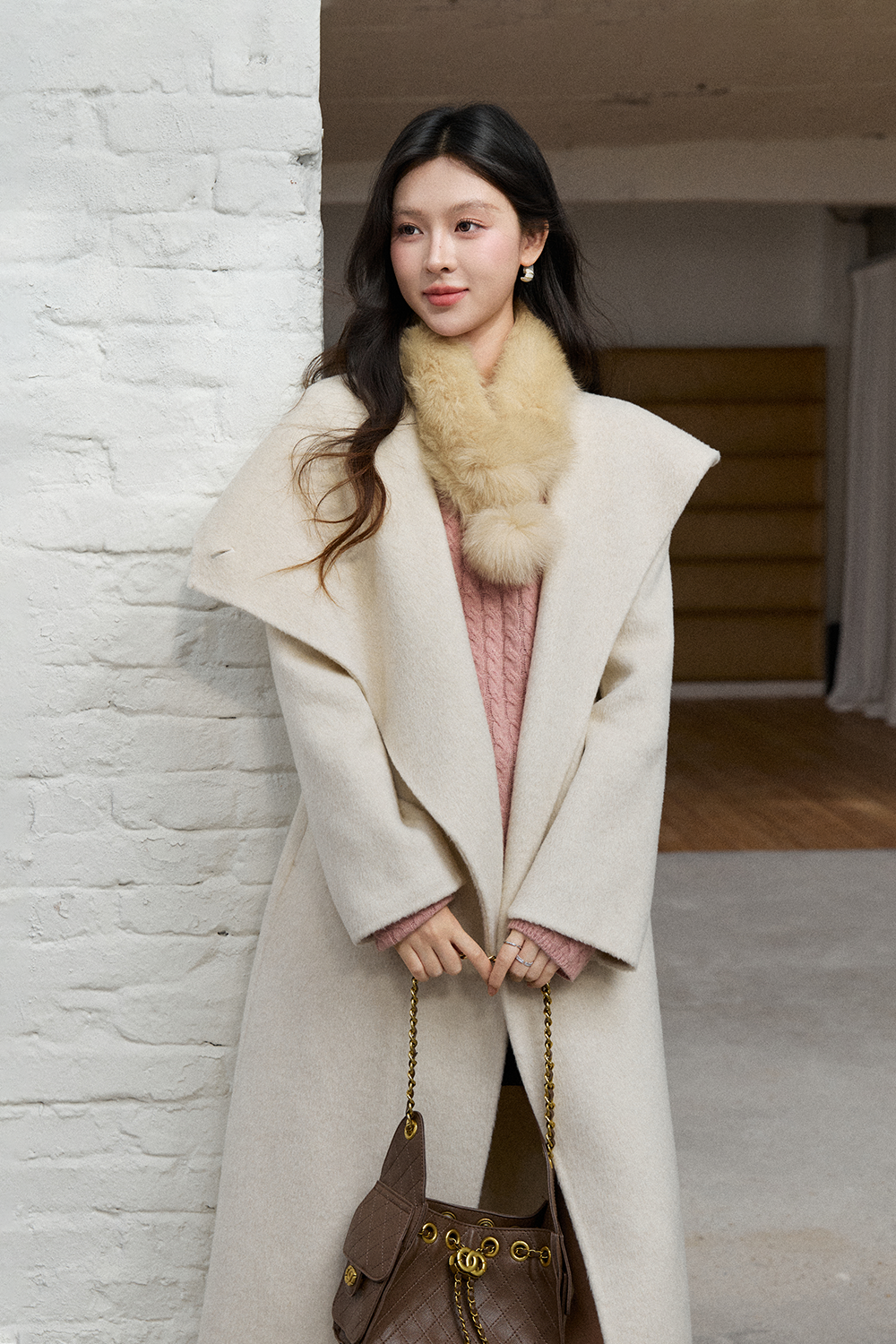 Woolen Coat for Women MISHOW