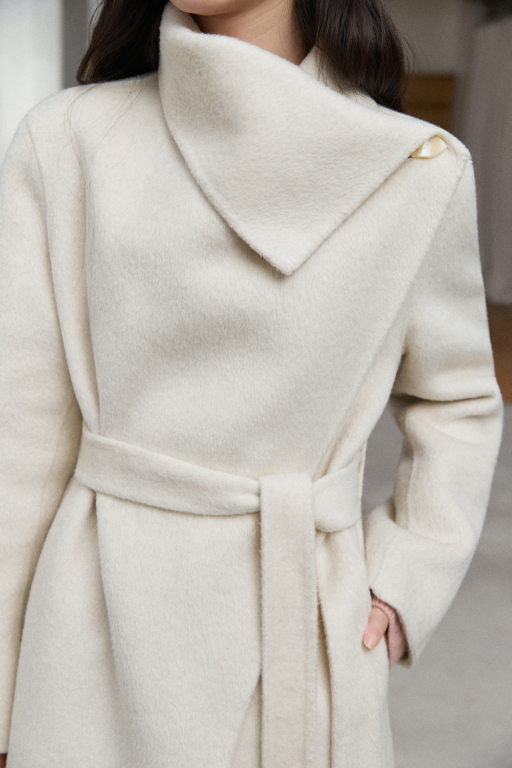 Woolen Coat for Women MISHOW