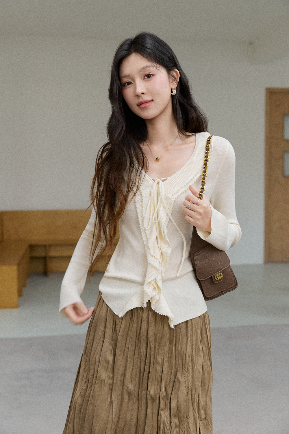 Knit Shirt for Women MISHOW