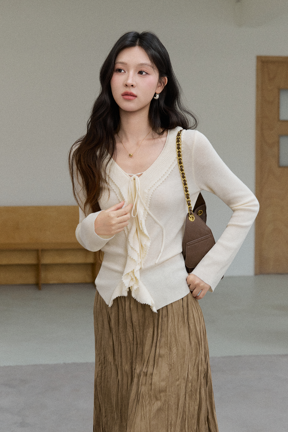 Knit Shirt for Women MISHOW