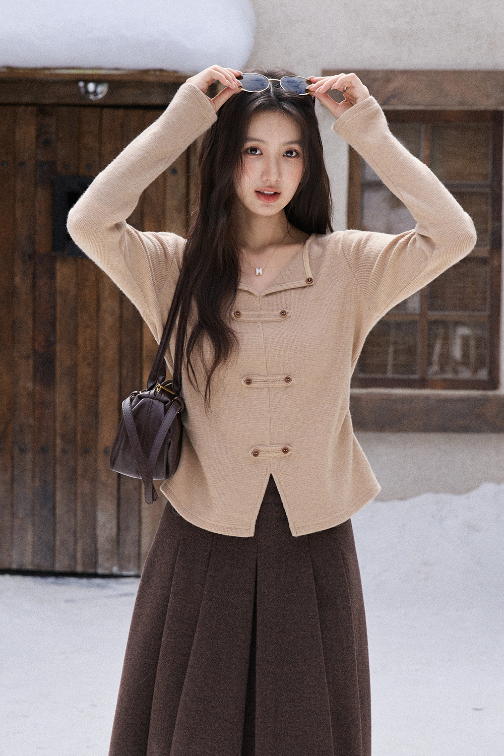 Long Sleeve T-shirt for Women MISHOW