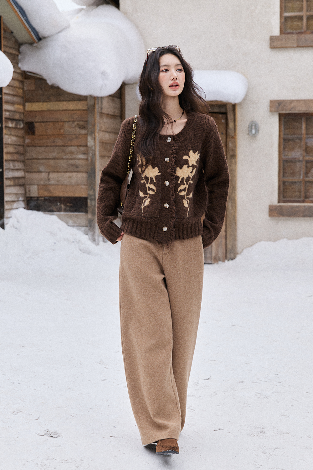 Knit Cardigan for Women MISHOW