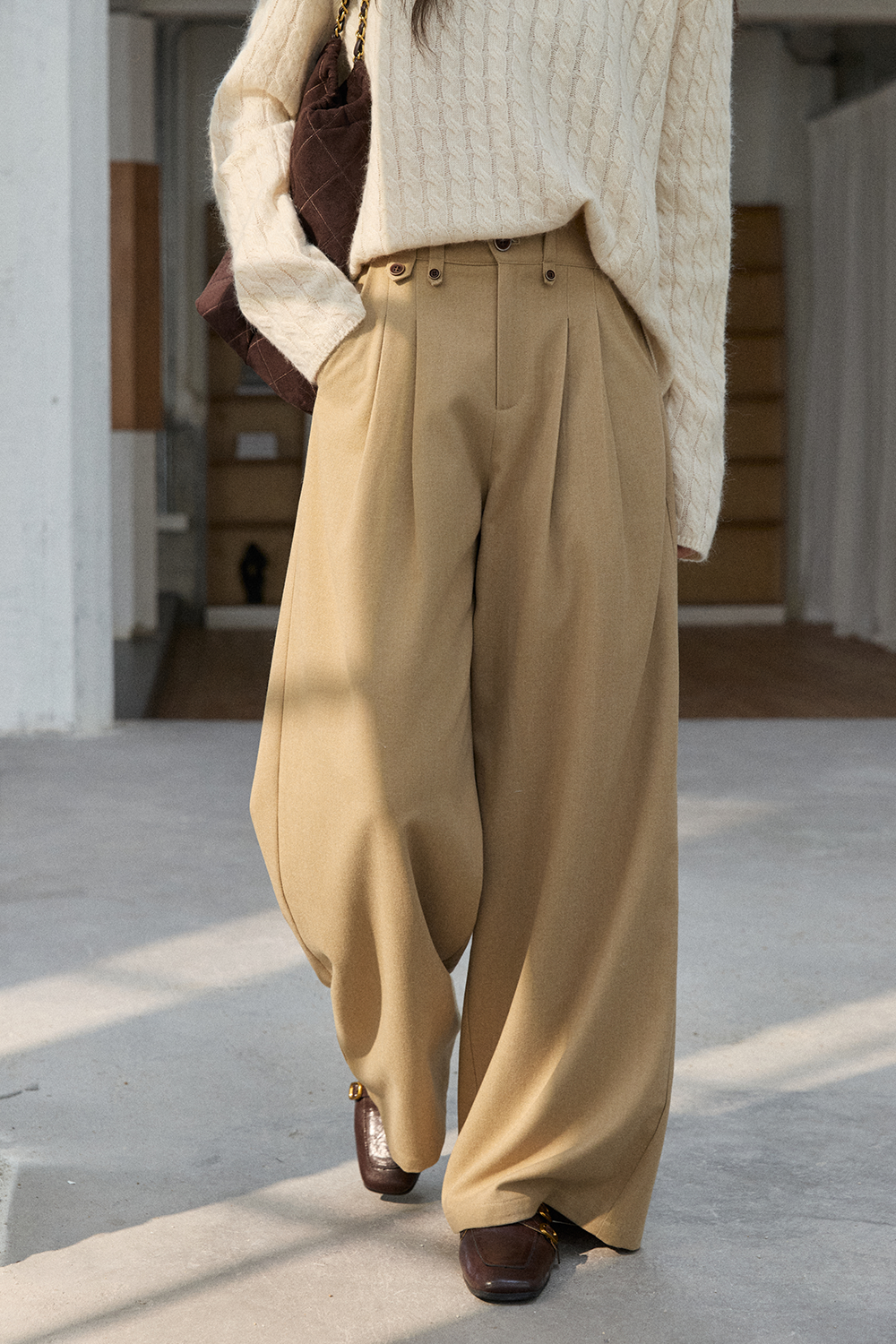 Wide-leg Pants for Women MISHOW