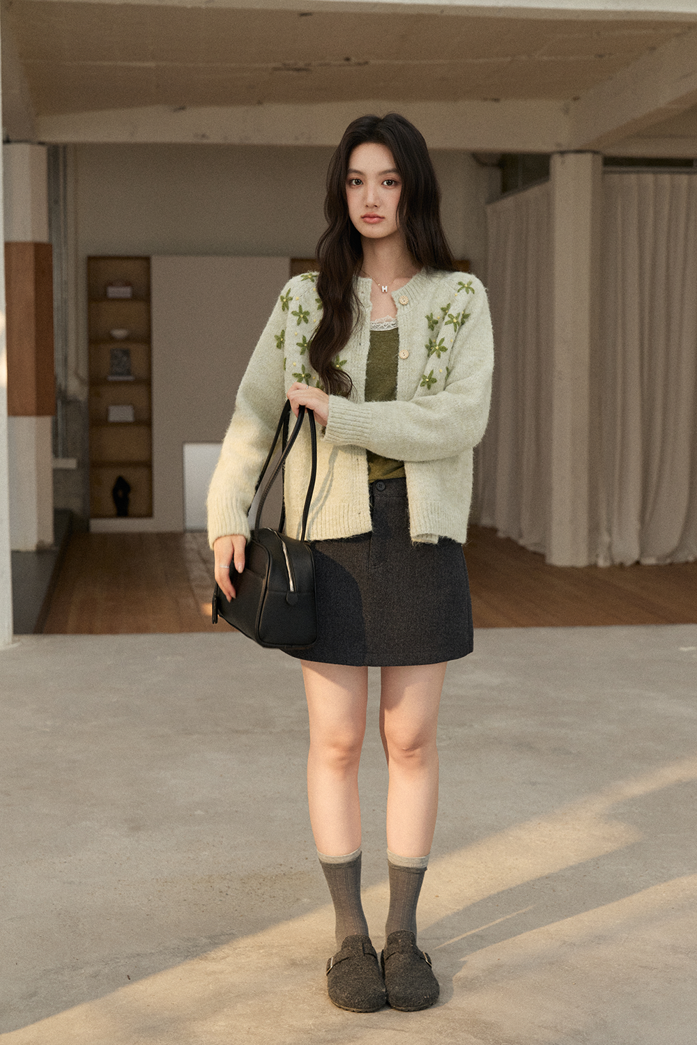 Knit Shirt for Women MISHOW