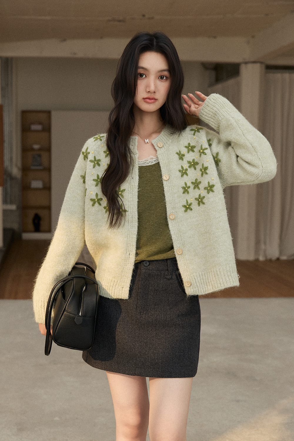 Knit Shirt for Women MISHOW