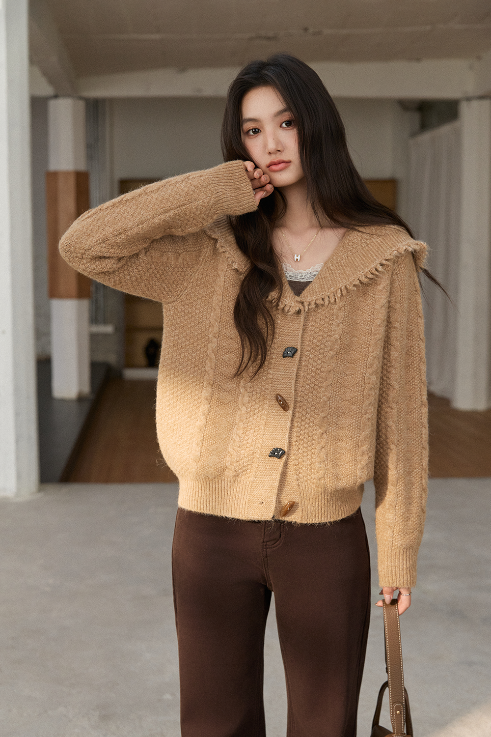 Knit Shirt for Women MISHOW