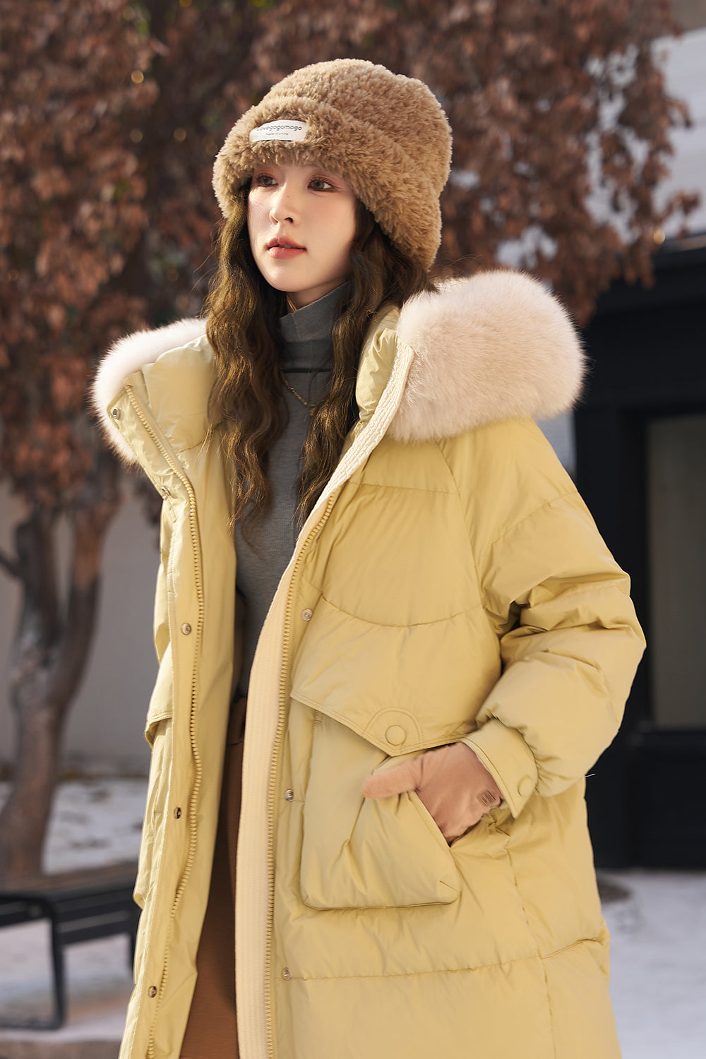 Winter Puffer Jacket for Women