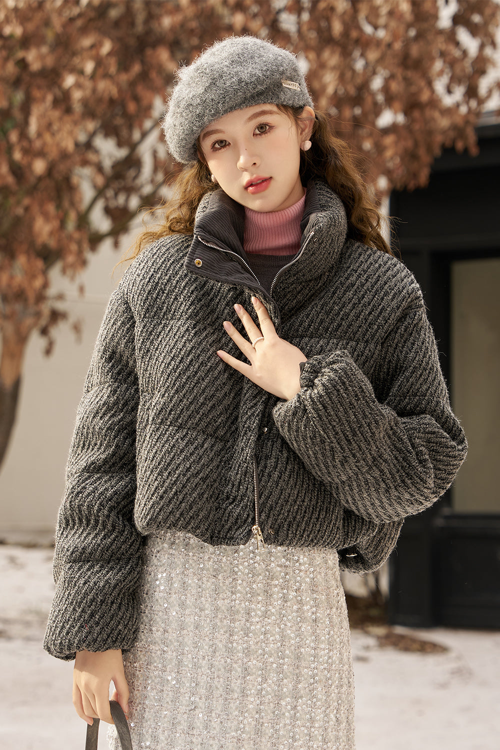 Winter Puffer Jacket for Women