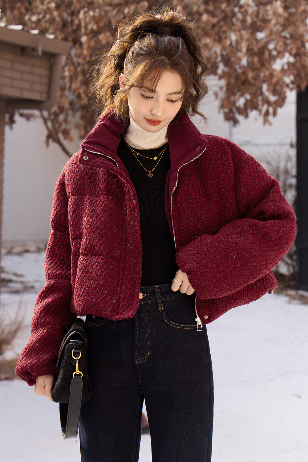 Winter Puffer Jacket for Women