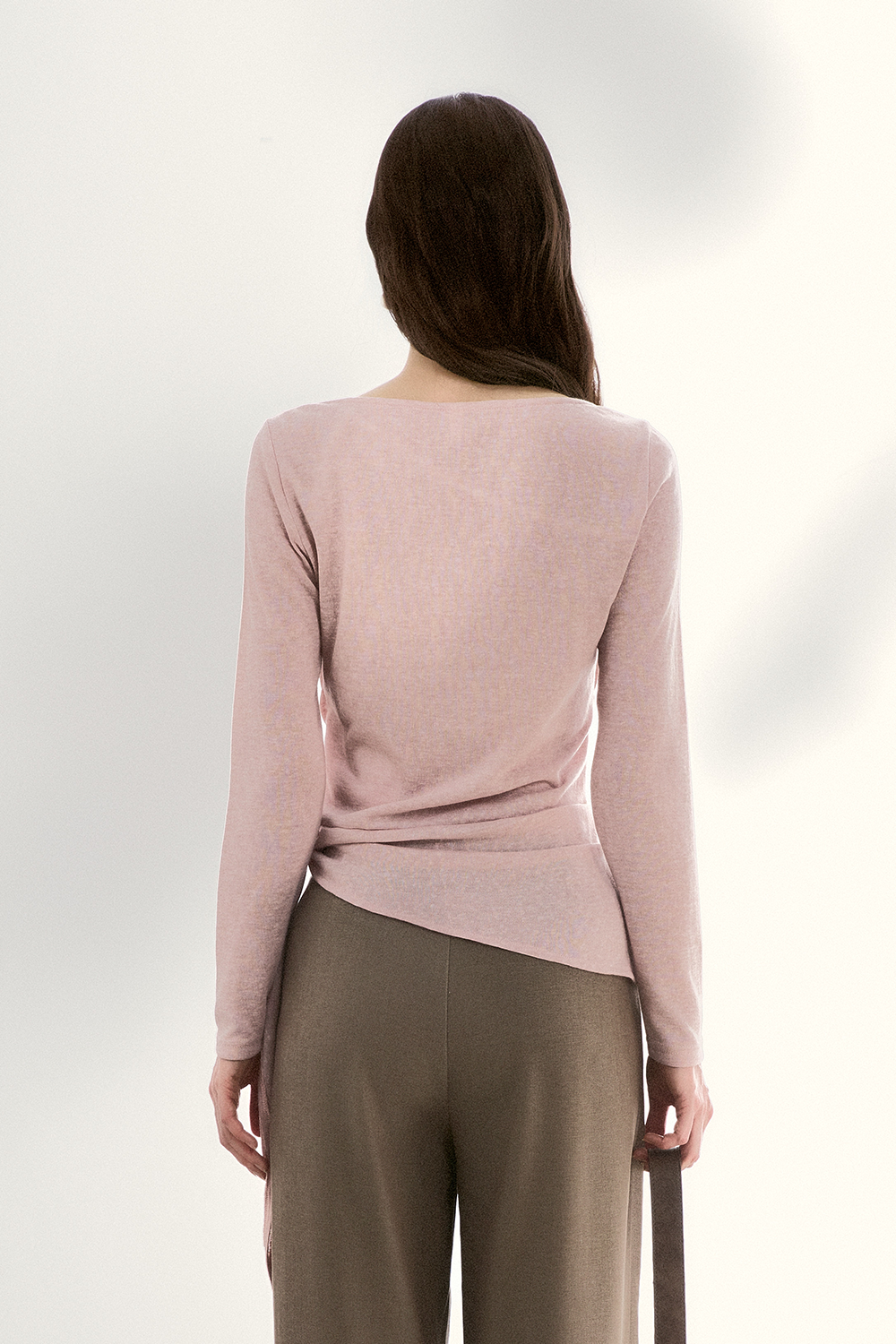 여성용 니트 셔츠