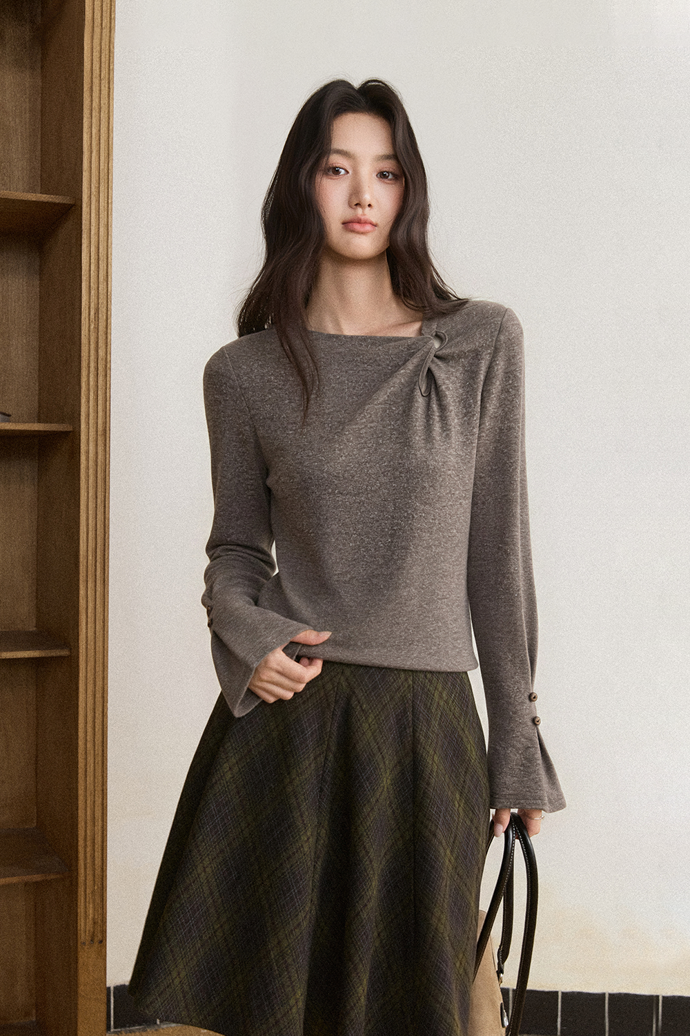 Long Sleeve T-shirt for Women MISHOW